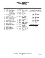 Предварительный просмотр 22 страницы Jenn-Air JS42SEDUDB00 Parts List