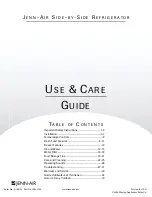 Preview for 1 page of Jenn-Air JSD2690HES Use & Care Manual