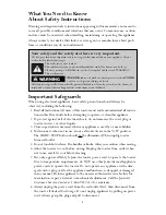 Preview for 4 page of Jenn-Air JTO500 User Manual