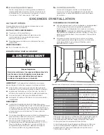 Предварительный просмотр 21 страницы Jenn-Air JUBFL242HL Use And Care Manual And Installation Instructions