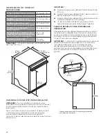 Предварительный просмотр 22 страницы Jenn-Air JUBFL242HL Use And Care Manual And Installation Instructions