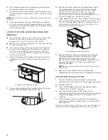 Предварительный просмотр 12 страницы Jenn-Air JUCFP242HM00 Use And Care Manual And Installation Instructions