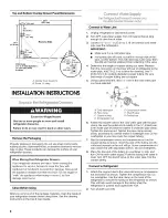 Предварительный просмотр 8 страницы Jenn-Air JUD248RWRS00 Manual