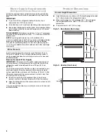 Предварительный просмотр 6 страницы Jenn-Air JUD24FR S Series Use & Care Manual