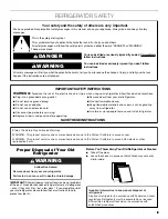 Preview for 3 page of Jenn-Air JUG24FLERS Use & Care Manual