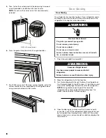 Preview for 8 page of Jenn-Air JUG24FLERS Use & Care Manual