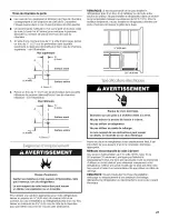 Preview for 27 page of Jenn-Air JUR248LBCX00 Use & Care Manual