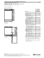 Jenn-Air JUR24FRECX Detailed Planning Dimensions preview