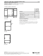 Preview for 3 page of Jenn-Air JUR24FRECX Detailed Planning Dimensions