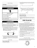 Preview for 5 page of Jenn-Air JUW248LBRB00 Use & Care Manual