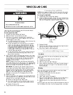 Preview for 10 page of Jenn-Air JUW248LWRS Use & Care Manual