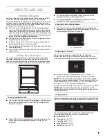 Preview for 9 page of Jenn-Air JUW24FLEC Use & Care Manual