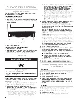 Предварительный просмотр 24 страницы Jenn-Air JUW24FLEC Use & Care Manual