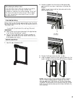 Предварительный просмотр 7 страницы Jenn-Air JUW24FLECX Use & Care Manual