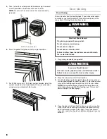 Предварительный просмотр 8 страницы Jenn-Air JUW24FLECX Use & Care Manual