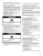 Preview for 13 page of Jenn-Air JUW24FRECX Use & Care Manual