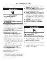 Preview for 12 page of Jenn-Air JUWFL242HM Use And Care Manual And Installation Instructions