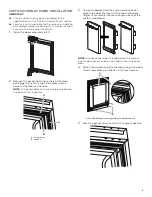 Preview for 9 page of Jenn-Air JUWFL242HX Use And Care Manual And Installation Instructions