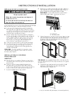 Preview for 26 page of Jenn-Air JUWFL242HX Use And Care Manual And Installation Instructions