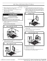 Предварительный просмотр 8 страницы Jenn-Air JVR0436H Installation Instructions And Use & Care Manual