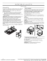 Preview for 32 page of Jenn-Air JVR0436H Installation Instructions And Use & Care Manual