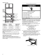 Предварительный просмотр 4 страницы Jenn-Air JWD2030WX Installation Instructions Manual