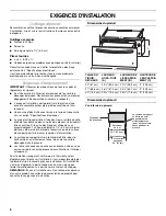 Предварительный просмотр 8 страницы Jenn-Air JWD2030WX Installation Instructions Manual