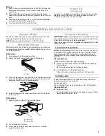 Preview for 7 page of Jenn-Air JWD3030EX Use & Care Manual