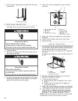 Preview for 14 page of Jenn-Air JXD7036YS Installation Instructions And Use & Care Manual