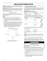 Предварительный просмотр 8 страницы Jenn-Air JXD7836BS0 Use & Care Manual