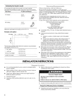 Предварительный просмотр 6 страницы Jenn-Air JXI8036WS Installation Instructions And Use & Care Manual