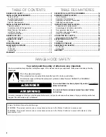 Preview for 2 page of Jenn-Air JXI8536DS Installation Instructions And Use & Care Manual