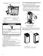 Предварительный просмотр 10 страницы Jenn-Air JXL6536HSS Installation Instructions And Use & Care Manual