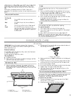 Предварительный просмотр 13 страницы Jenn-Air JXL6536HSS Installation Instructions And Use & Care Manual