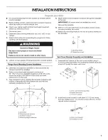 Предварительный просмотр 7 страницы Jenn-Air JXT6030ADR0 Use & Care Manual