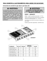 Preview for 20 page of Jenn-Air MGC5430BDB - 30 Inch Gas Cooktop Installation Instructions Manual