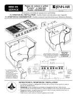 Preview for 25 page of Jenn-Air MGC5430BDB - 30 Inch Gas Cooktop Installation Instructions Manual