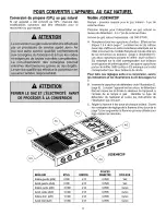 Preview for 33 page of Jenn-Air MGC5430BDB - 30 Inch Gas Cooktop Installation Instructions Manual