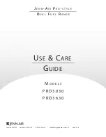 Jenn-Air PRD3030 Use & Care Manual preview