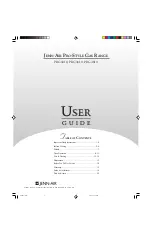 Jenn-Air Pro Serires User Manual preview