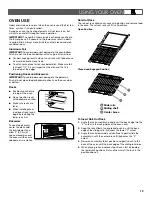 Предварительный просмотр 19 страницы Jenn-Air PRO-STYLE JDRP548HL Use & Care Manual