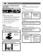 Предварительный просмотр 28 страницы Jenn-Air PRO-STYLE JDRP548HL Use & Care Manual