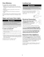 Preview for 9 page of Jenn-Air Pro-Style JGR8890ADP20 Use & Care Manual