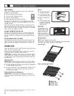 Предварительный просмотр 18 страницы Jenn-Air PRO-STYLE JGRP548HM Use & Care Manual