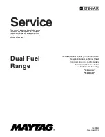 Jenn-Air Pro-Style PRD3030 Service Manual preview