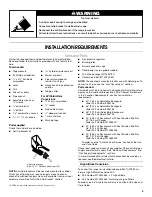 Preview for 3 page of Jenn-Air PRO-STYLE W10323791 Installation Instructions Manual