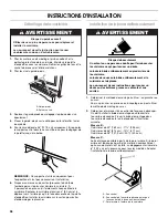 Preview for 38 page of Jenn-Air PRO-STYLE W10323791 Installation Instructions Manual