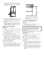 Предварительный просмотр 14 страницы Jenn-Air RISE JB36NXFXLE Install