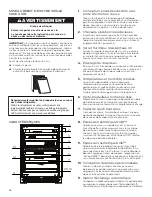 Preview for 20 page of Jenn-Air RISE JUWFR242HM Use And Care Manual And Installation Instructions