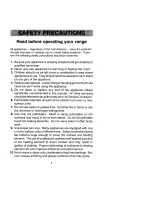 Preview for 5 page of Jenn-Air SCE30600 Use And Care Manual